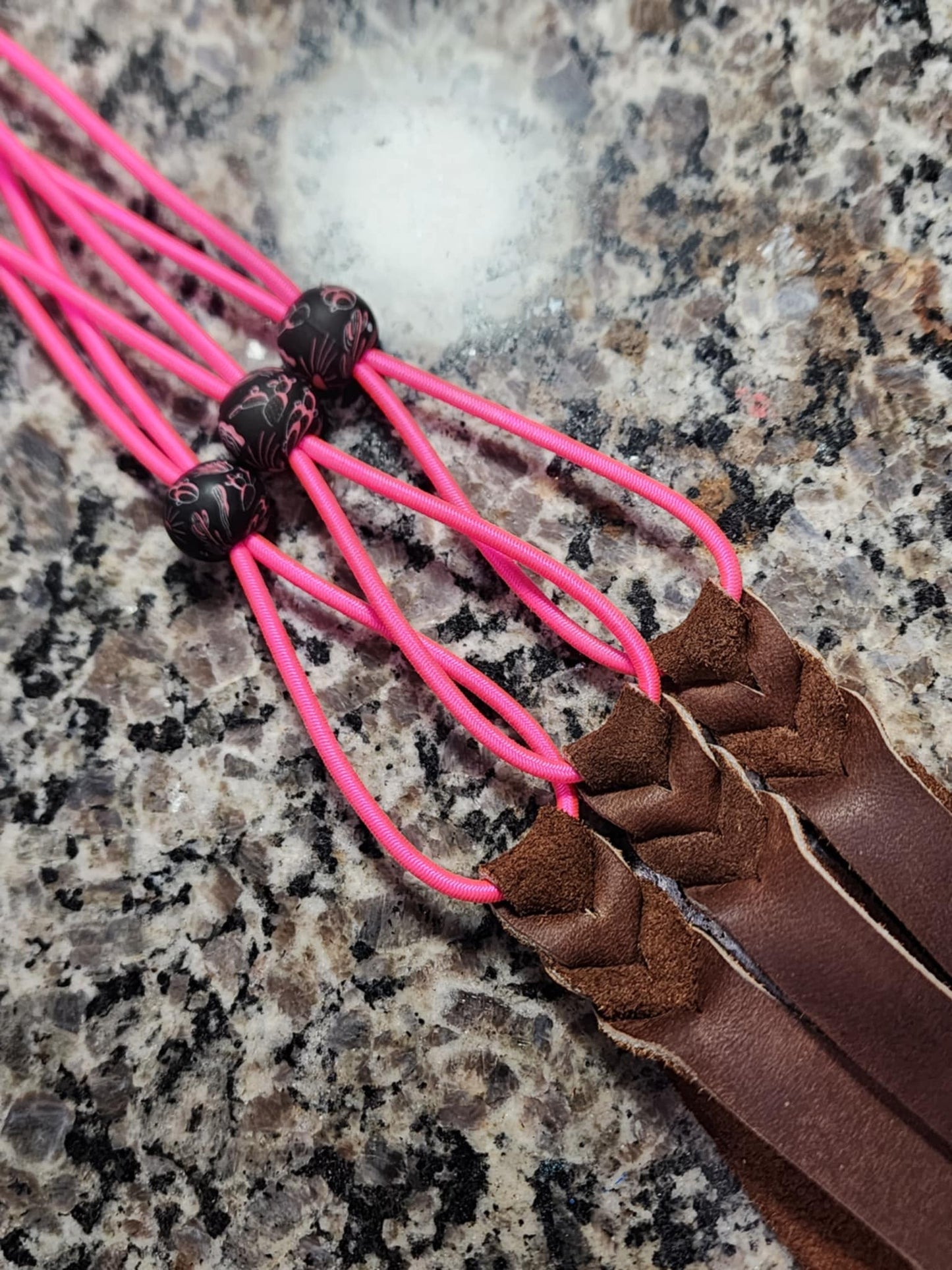 Pre-Order Neon Pink Cactus Rope Bungee Strap