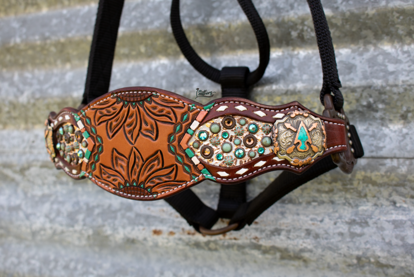 Sunflower Zuni Bronc Halter