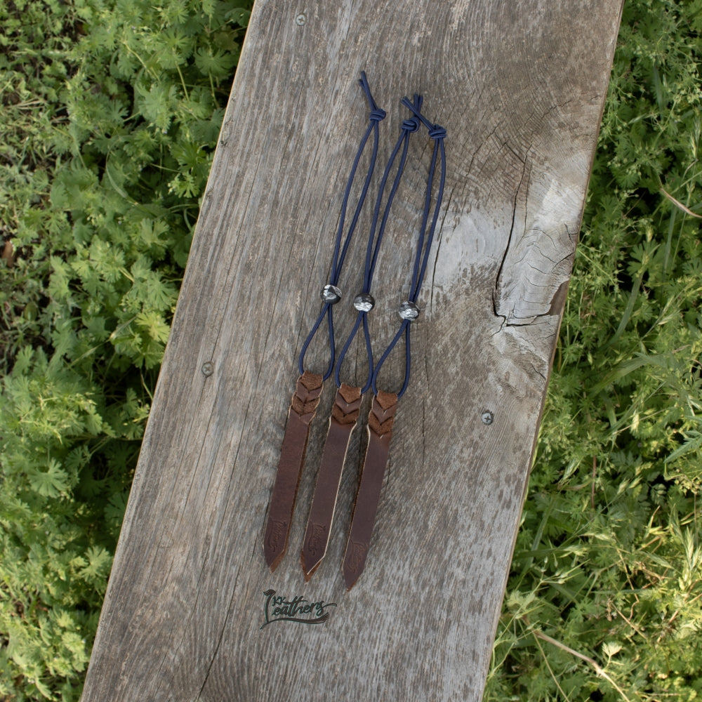 Navy Floral Rope Bungee Strap