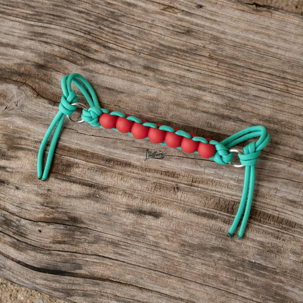 Red Turquoise Silicone Beaded OG Kush Kurb