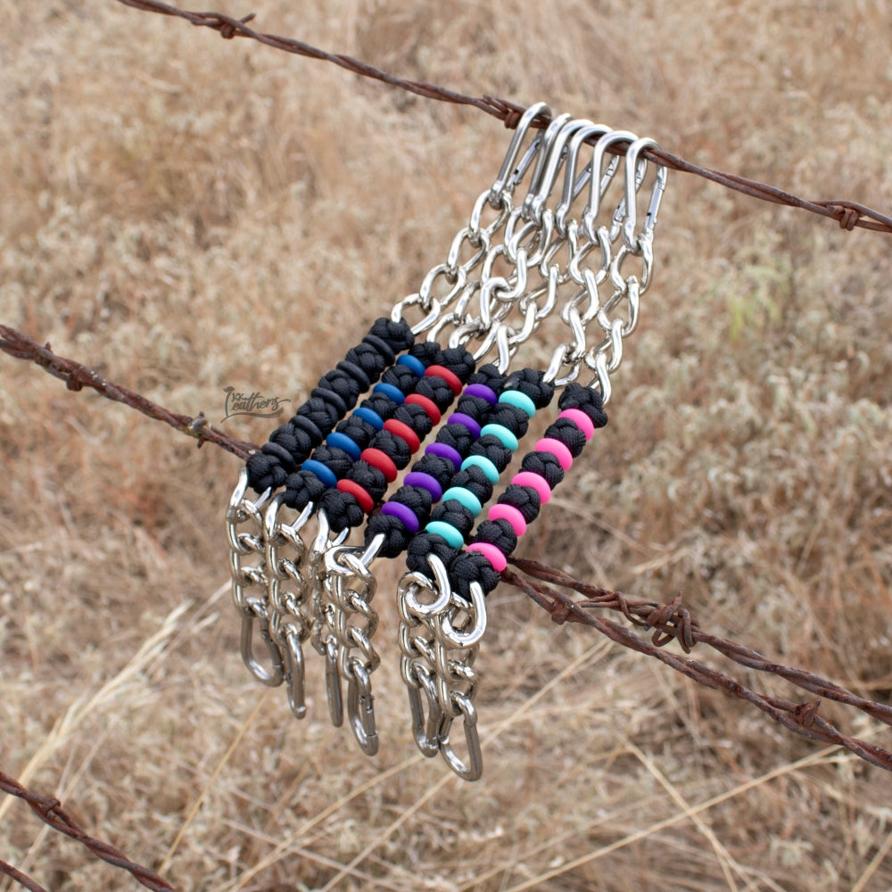 Black Knotted Curb Chain Collection