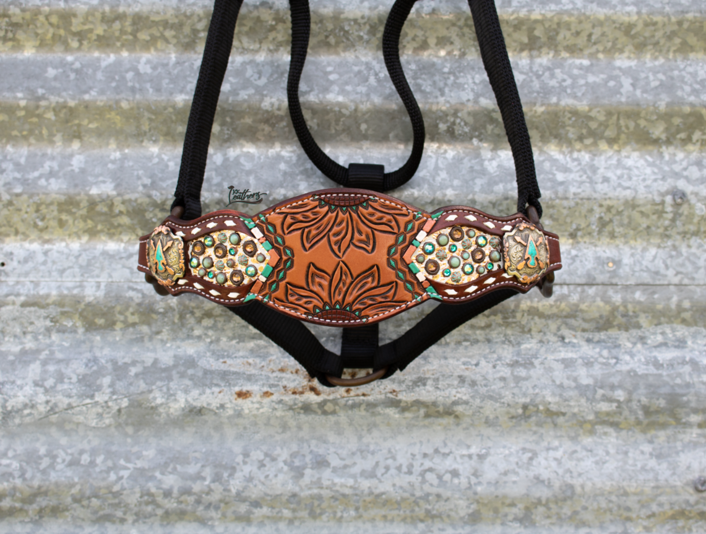 Sunflower Zuni Bronc Halter