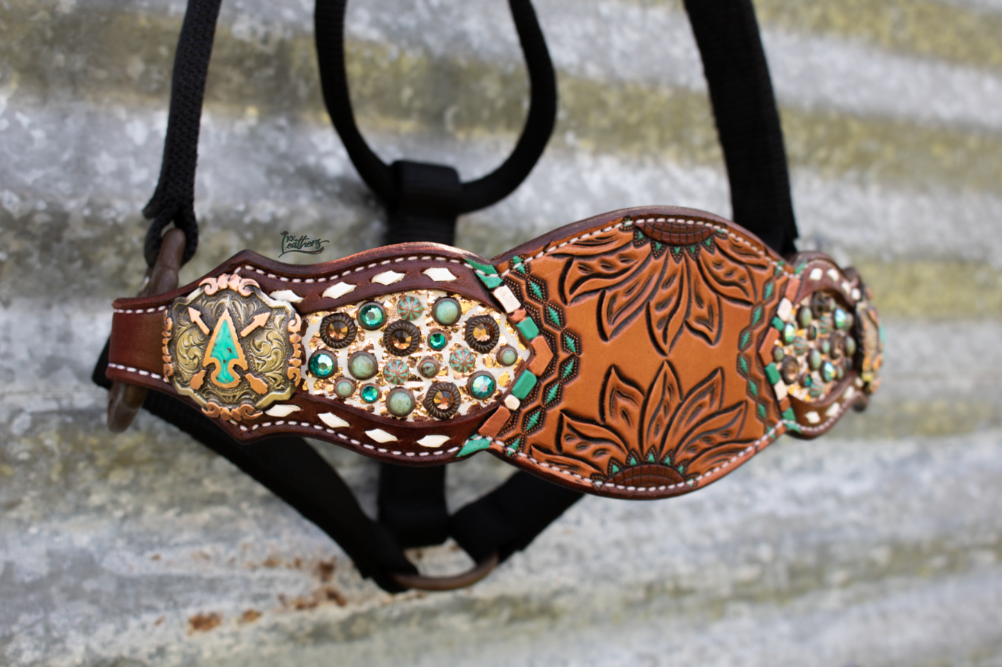 Sunflower Zuni Bronc Halter