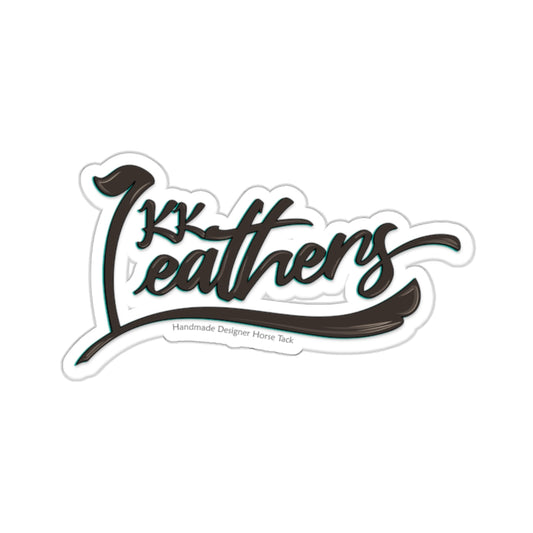 KK Leathers Logo Sticker