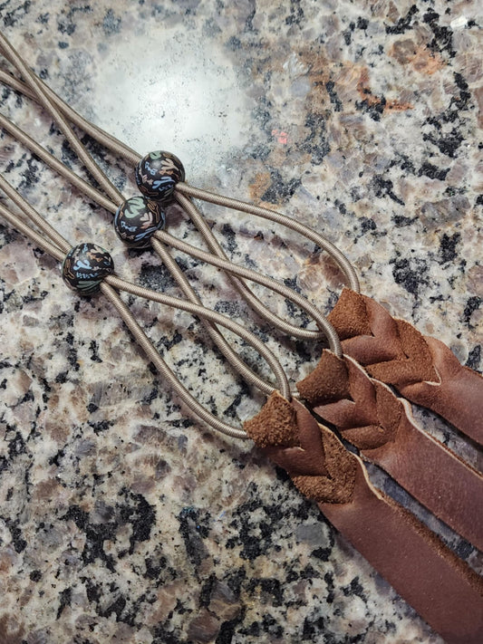 Pre-Order Tan Western Cactus Rope Bungee Strap