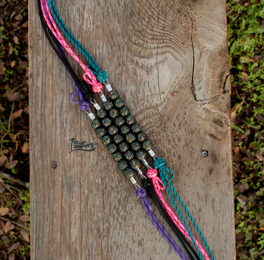 Cactus Collection Silicone Beaded Curb Straps