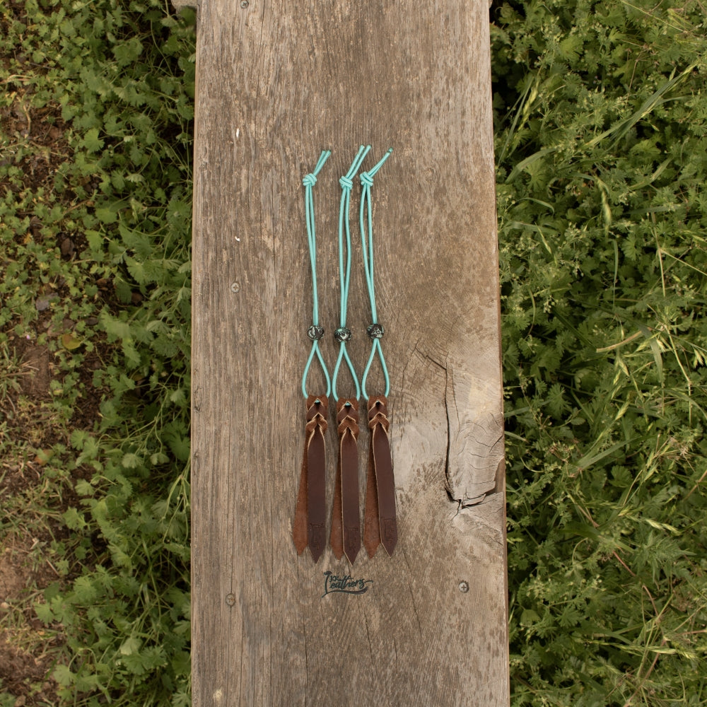 Mint Turquoise Cactus Rope Bungee Strap