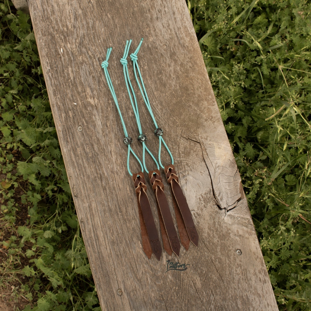 Mint Turquoise Cactus Rope Bungee Strap