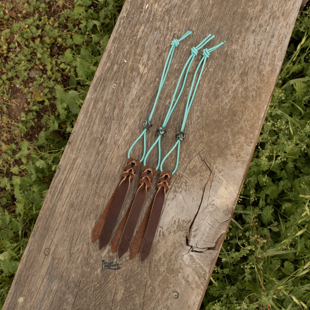 Mint Turquoise Cactus Rope Bungee Strap