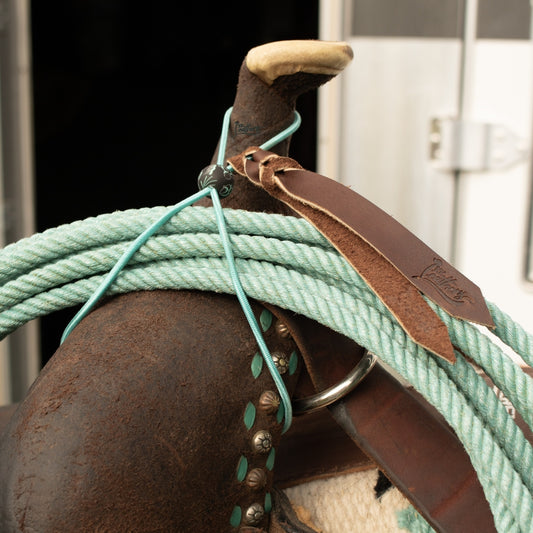 Mint Turquoise Cactus Rope Bungee Strap