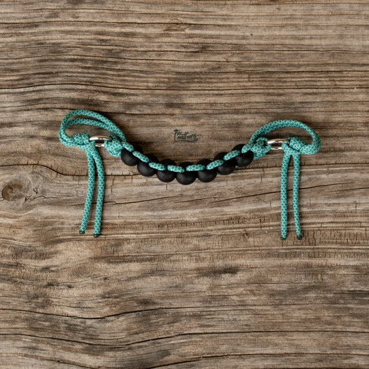 Black Turquoise Diamond Silicone Beaded OG Kush Kurb (Copy)