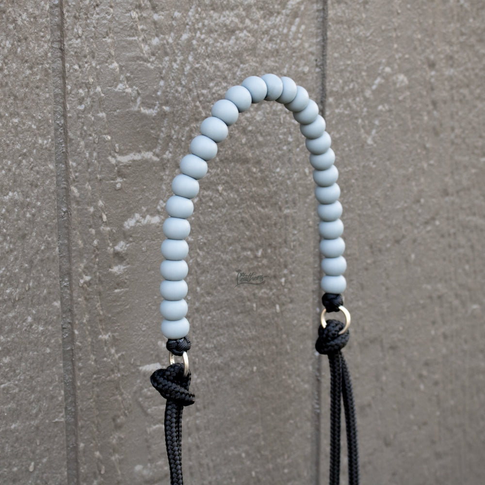 Solid Colors Silicone Beaded Draw Bit Headstall