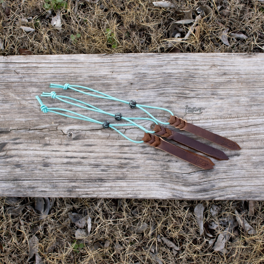 *Limited Edition* Mint Turquoise Cactus Rope Bungee Strap