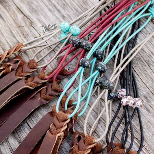*5 Pack* Western Turquoise Rope Bungee Set