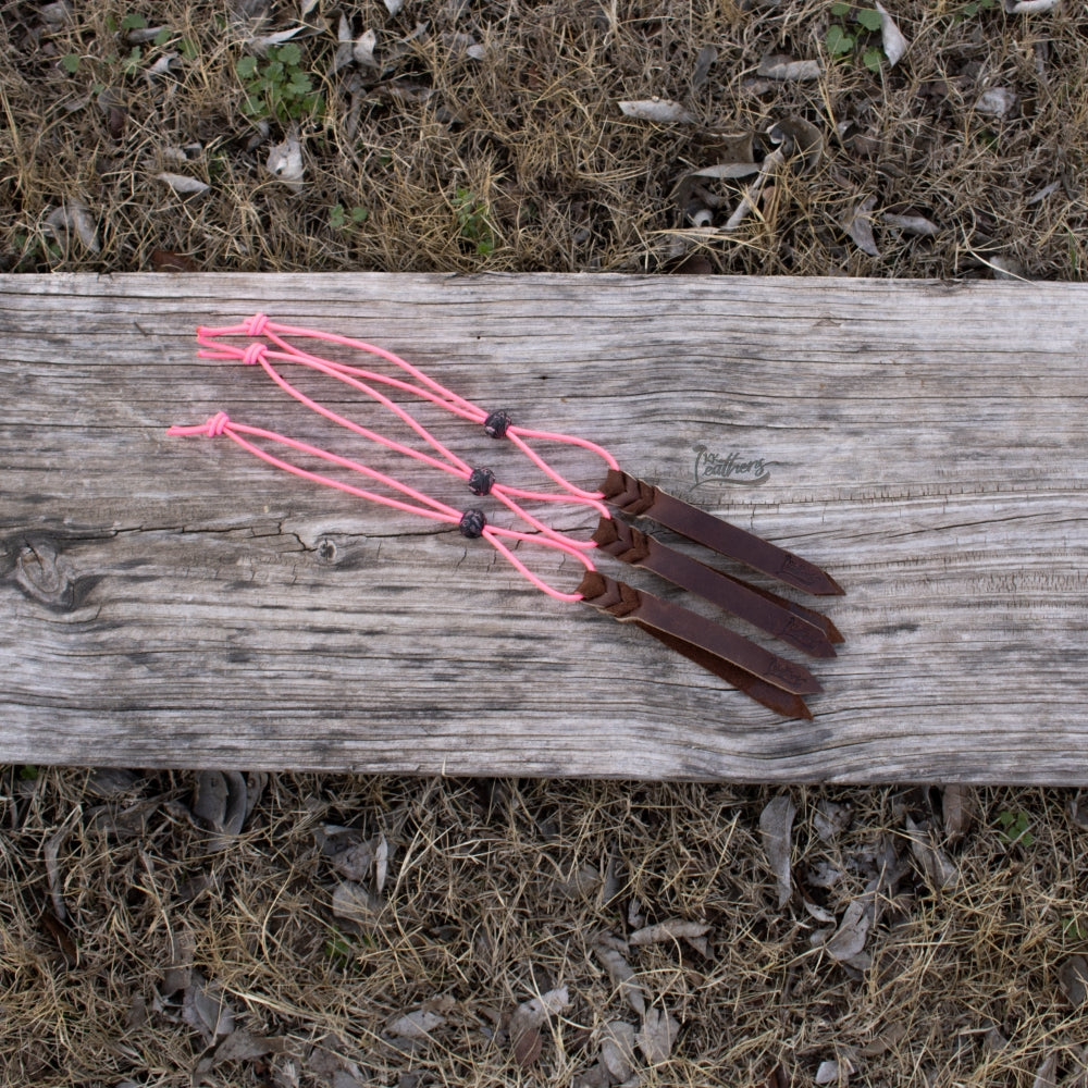 Neon Pink Cactus Rope Bungee Strap