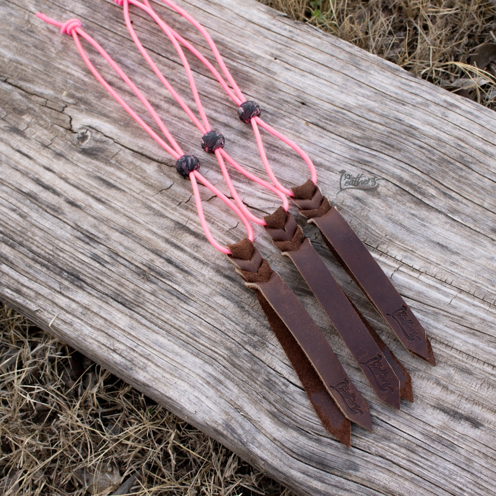 Neon Pink Cactus Rope Bungee Strap