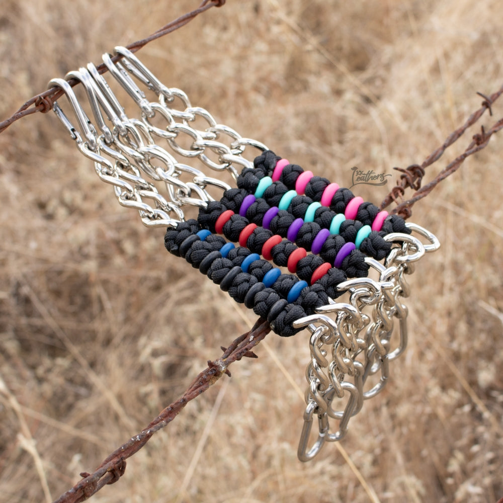 Black Knotted Curb Chain Collection