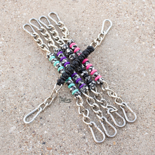 *5 Pack* Checkered 8 Knot Curb Chain Collection