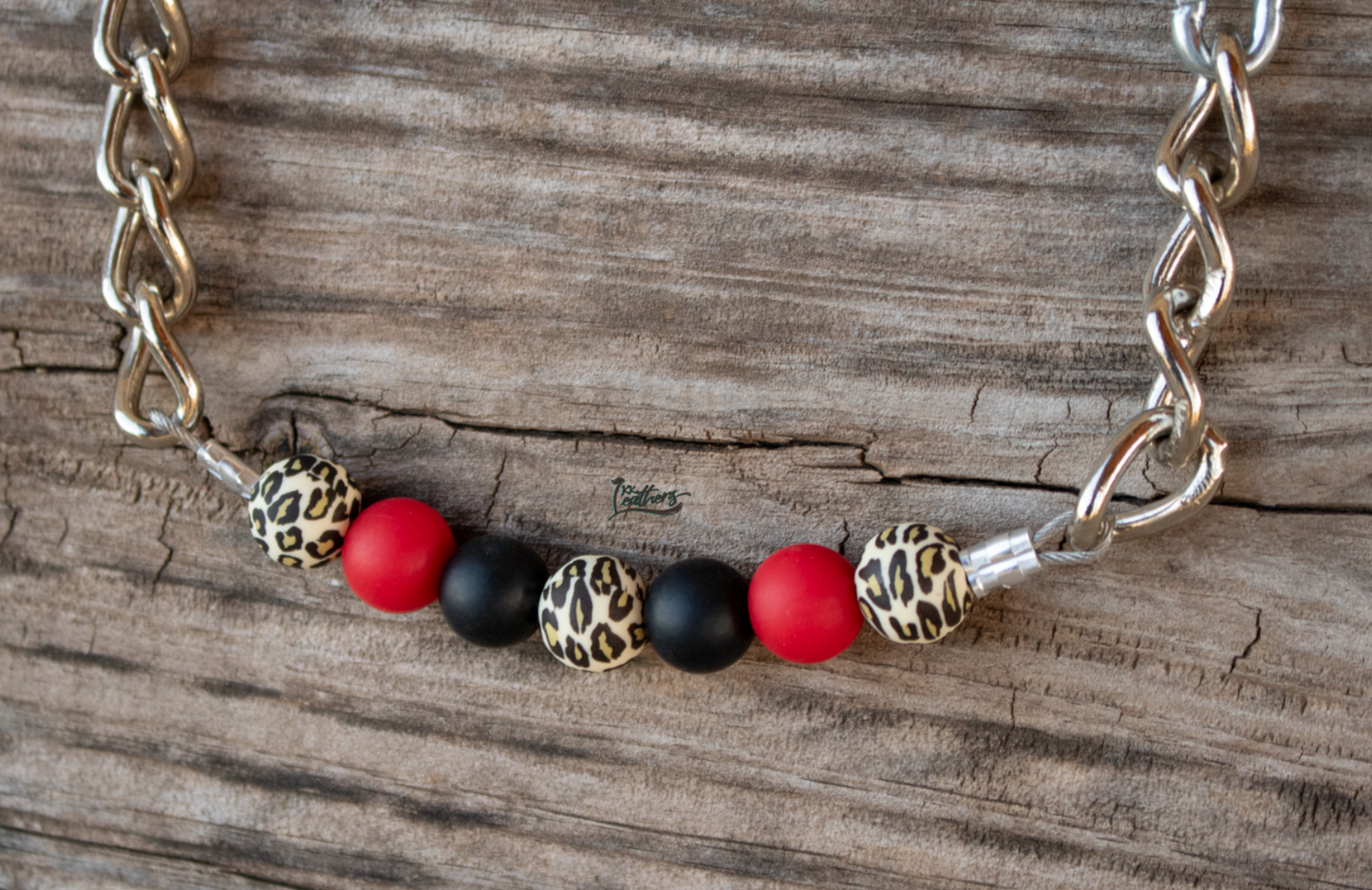 Red Black Leopard Chain Kush Kurb