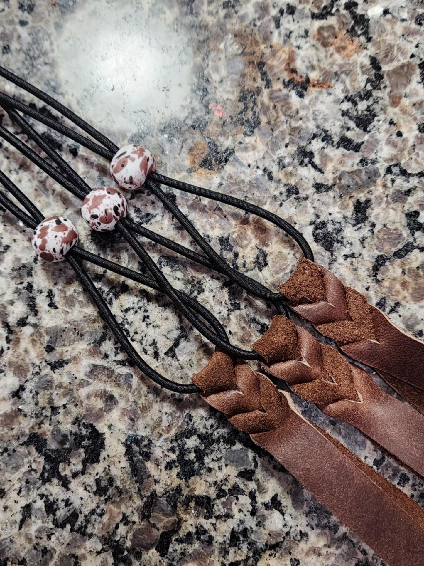 Pre-Order Cow Print Rope Bungee Strap