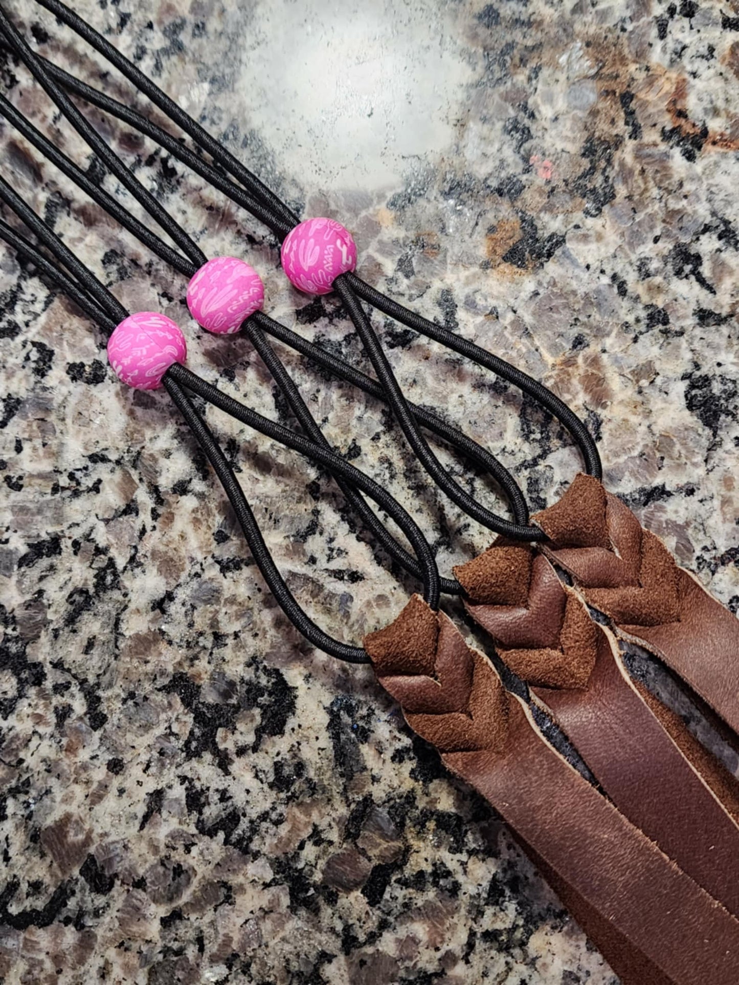 Pre-Order Black Pink Cactus Rope Bungee Strap